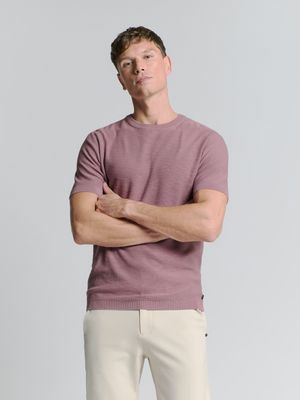 No Excess Pullover Short Sleeve Crewneck Soli