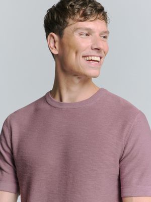 No Excess Pullover Short Sleeve Crewneck Soli