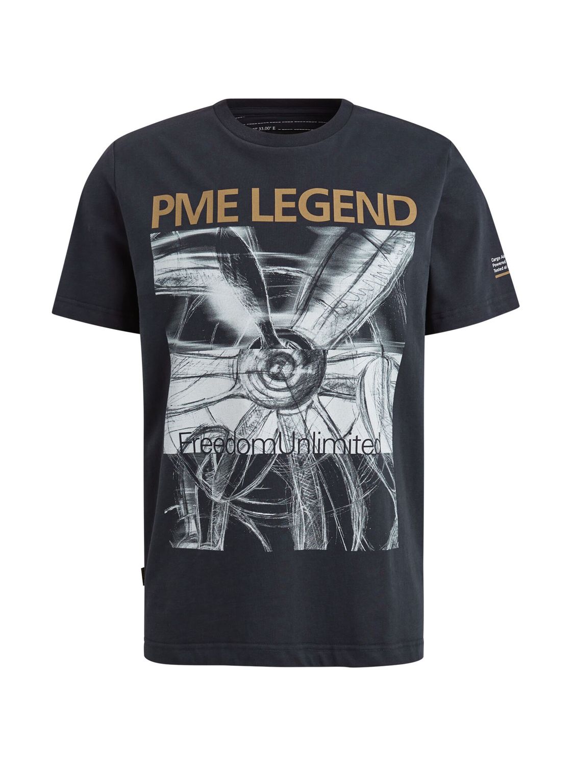 PME Legend Short sleeve r-neck single jersey