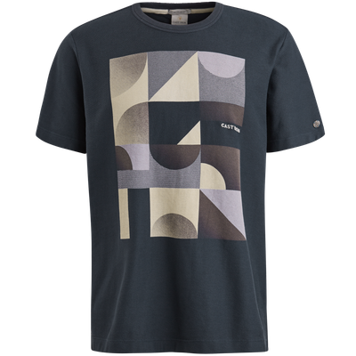 Cast Iron Short sleeve r-neck regular fit tw