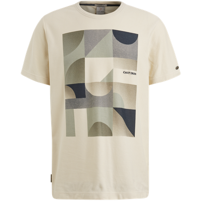 Cast Iron Short sleeve r-neck regular fit tw