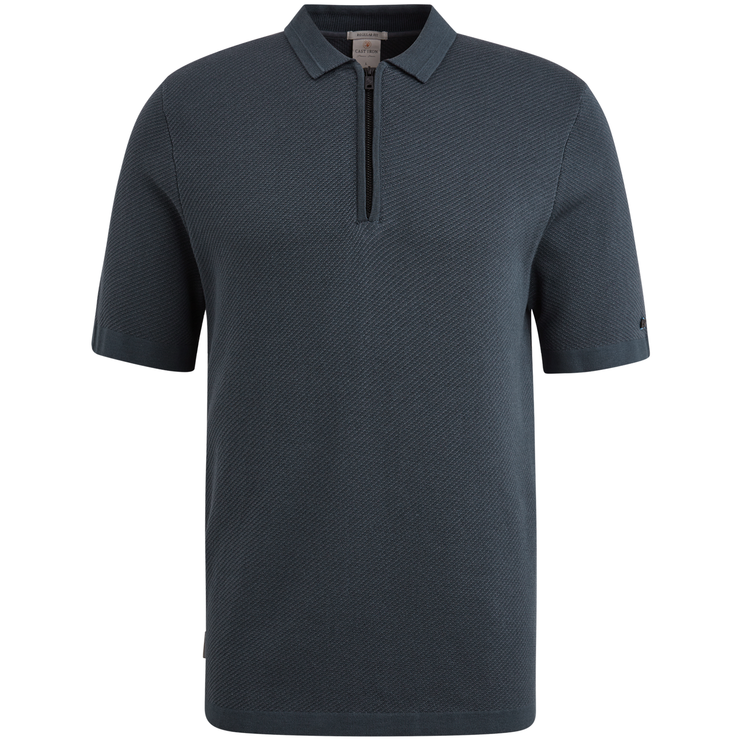 Cast Iron Short sleeve polo regular fit cott