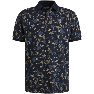 Vanguard Short sleeve polo stretch pique bl