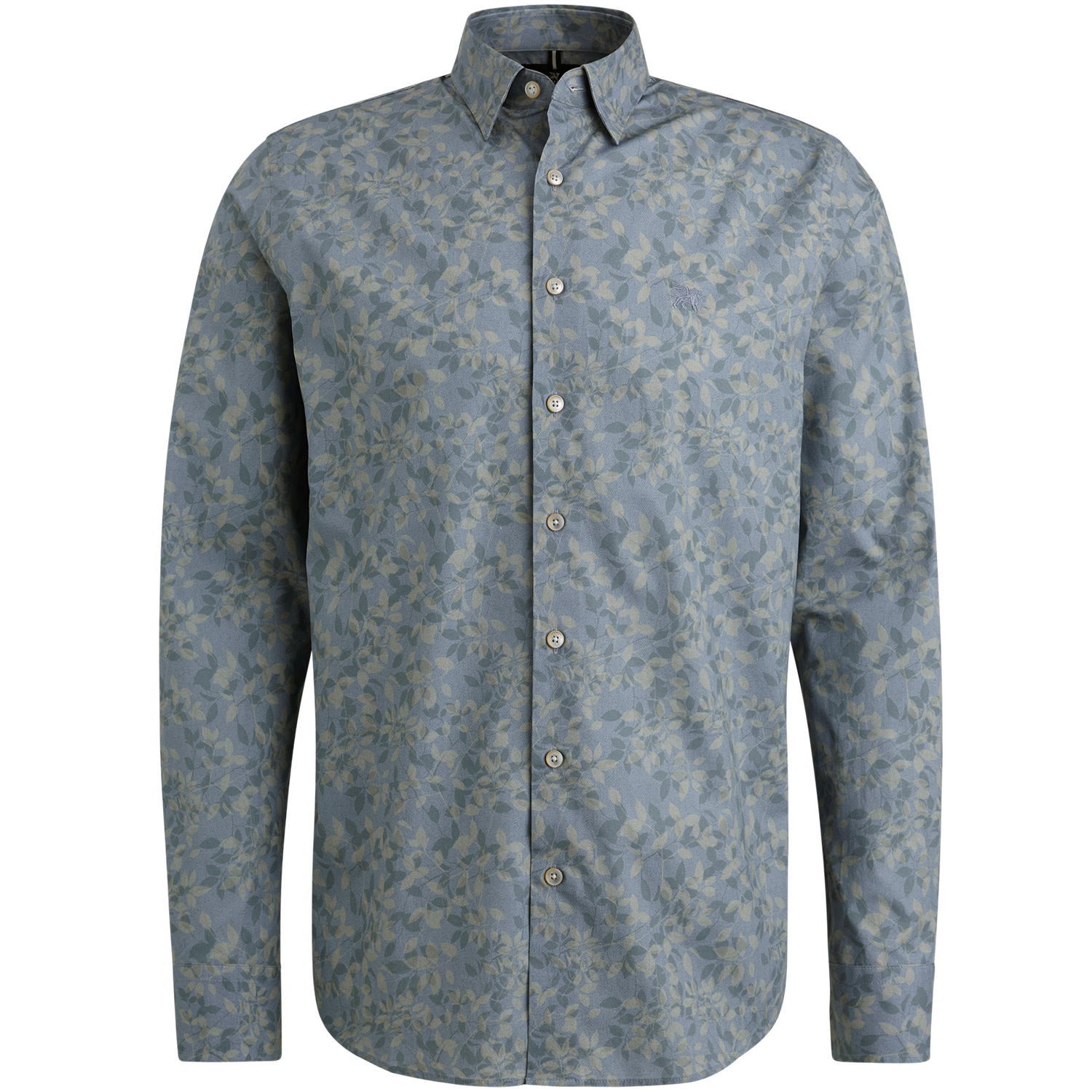 Vanguard Long Sleeve Shirt Print on Fine Po