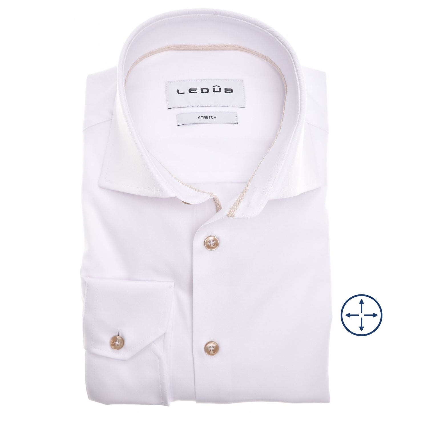 Ledub Shirts Plain:Overhemd