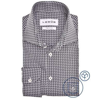 Ledub Shirts Print:Overhemd