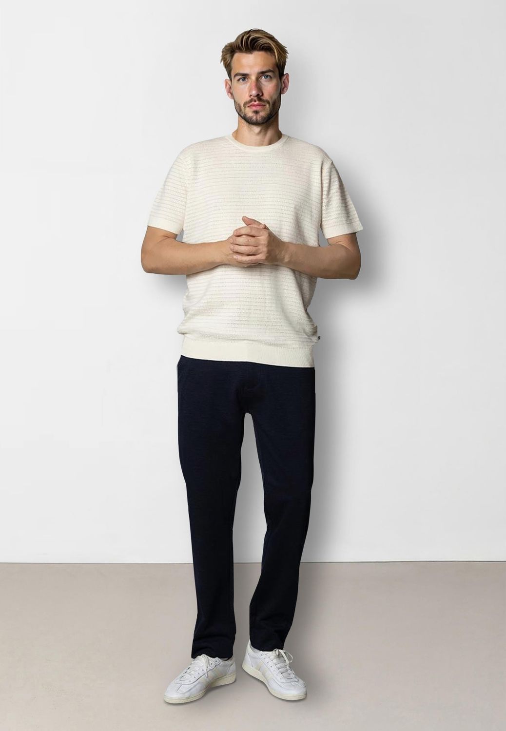 Clean Cut Copenhagen Owen knitted t-shirt