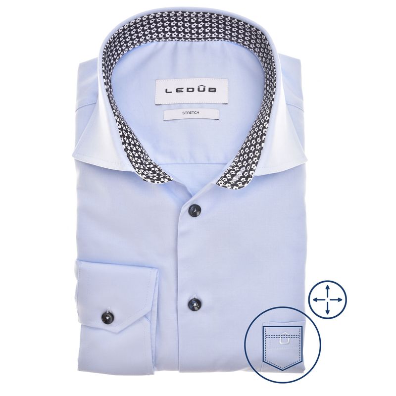 Ledub Shirts Plain:Overhemd