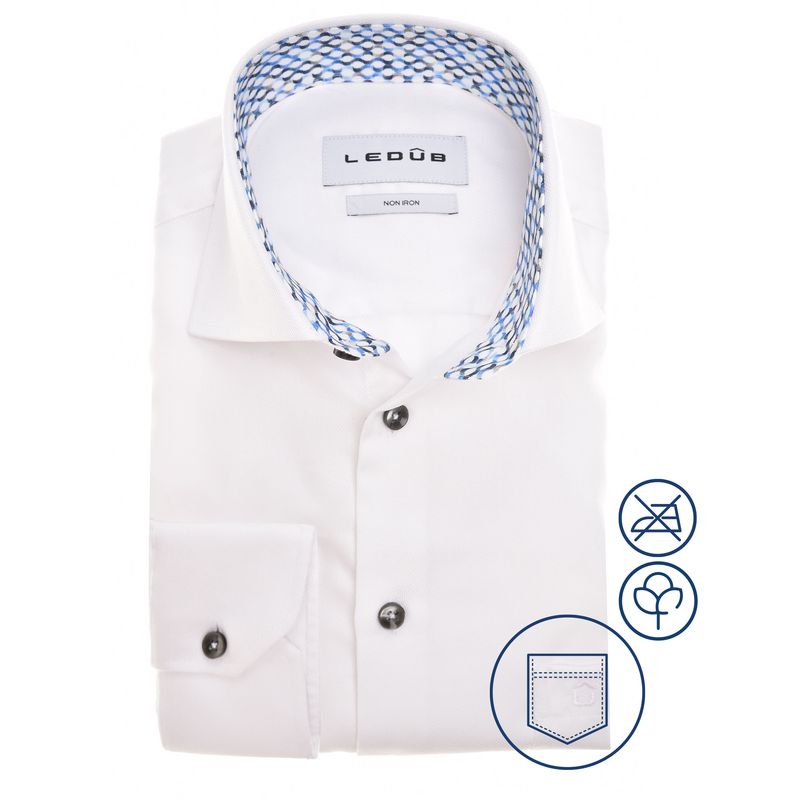 Ledub Shirts Plain:Overhemd