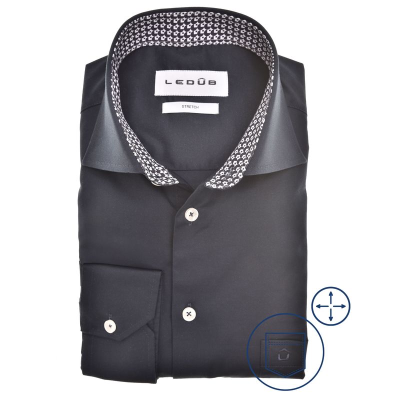 Ledub Shirts Plain:Overhemd