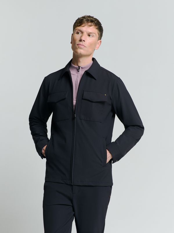 No Excess Overshirt Full Zipper Stretch Sedoc