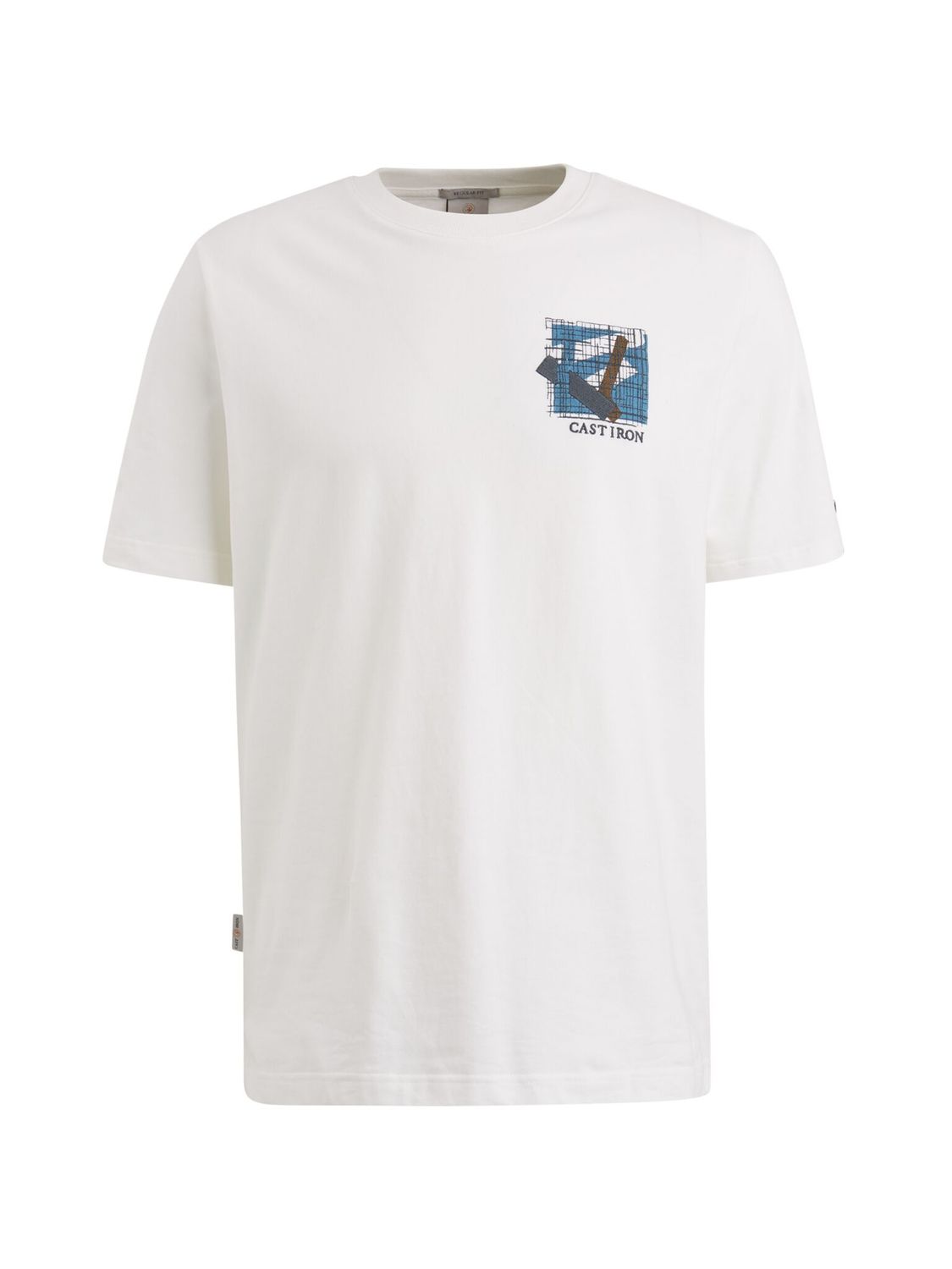Cast Iron Short sleeve r-neck regular fit je