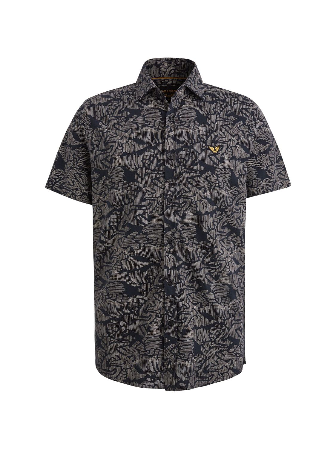 PME Legend Short Sleeve Shirt Print on Jersey