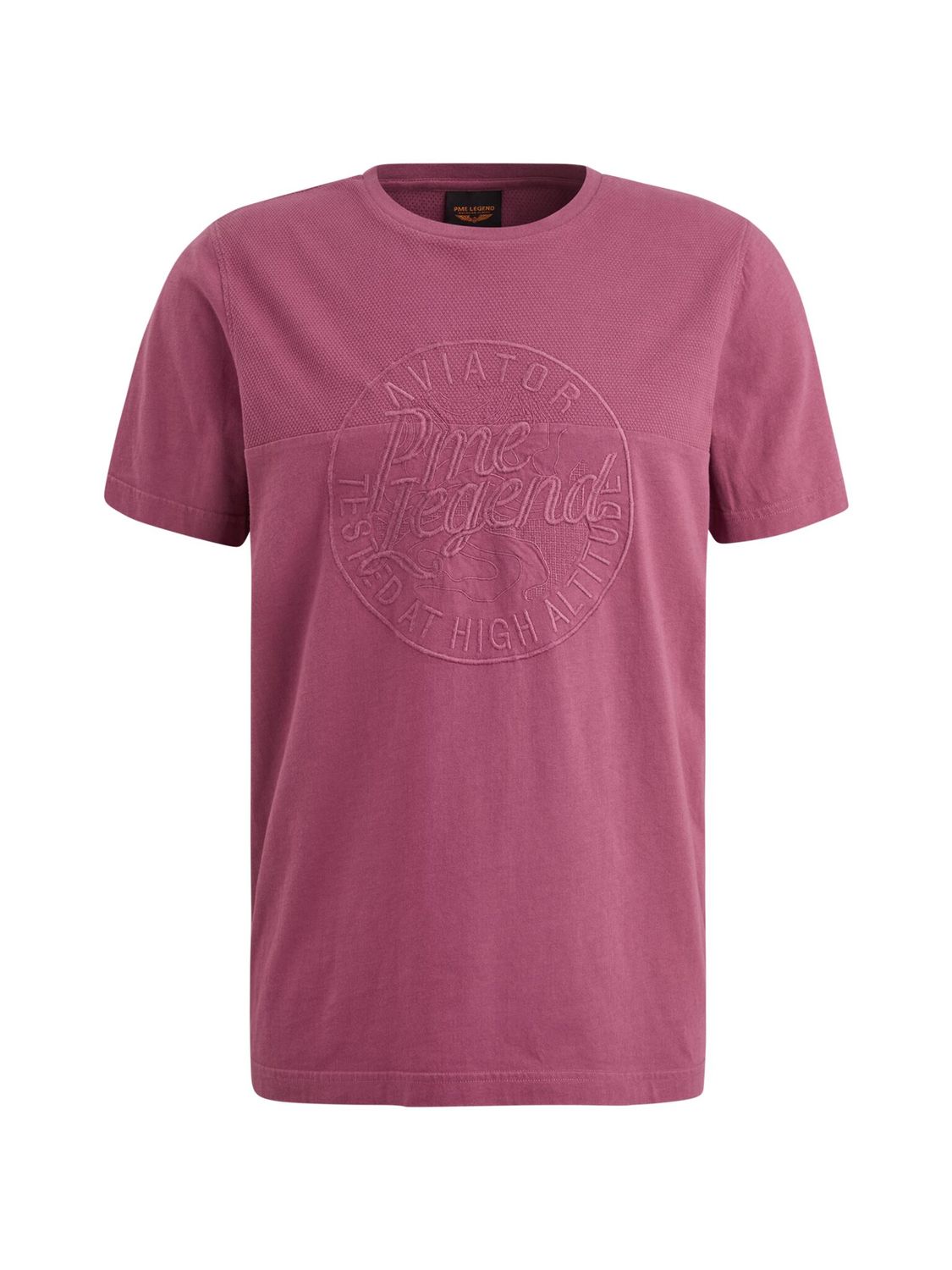 PME Legend Short sleeve r-neck pique mix