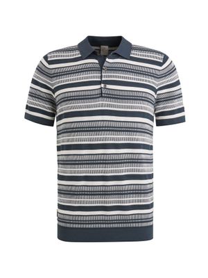 Cast Iron Short sleeve polo cotton modal