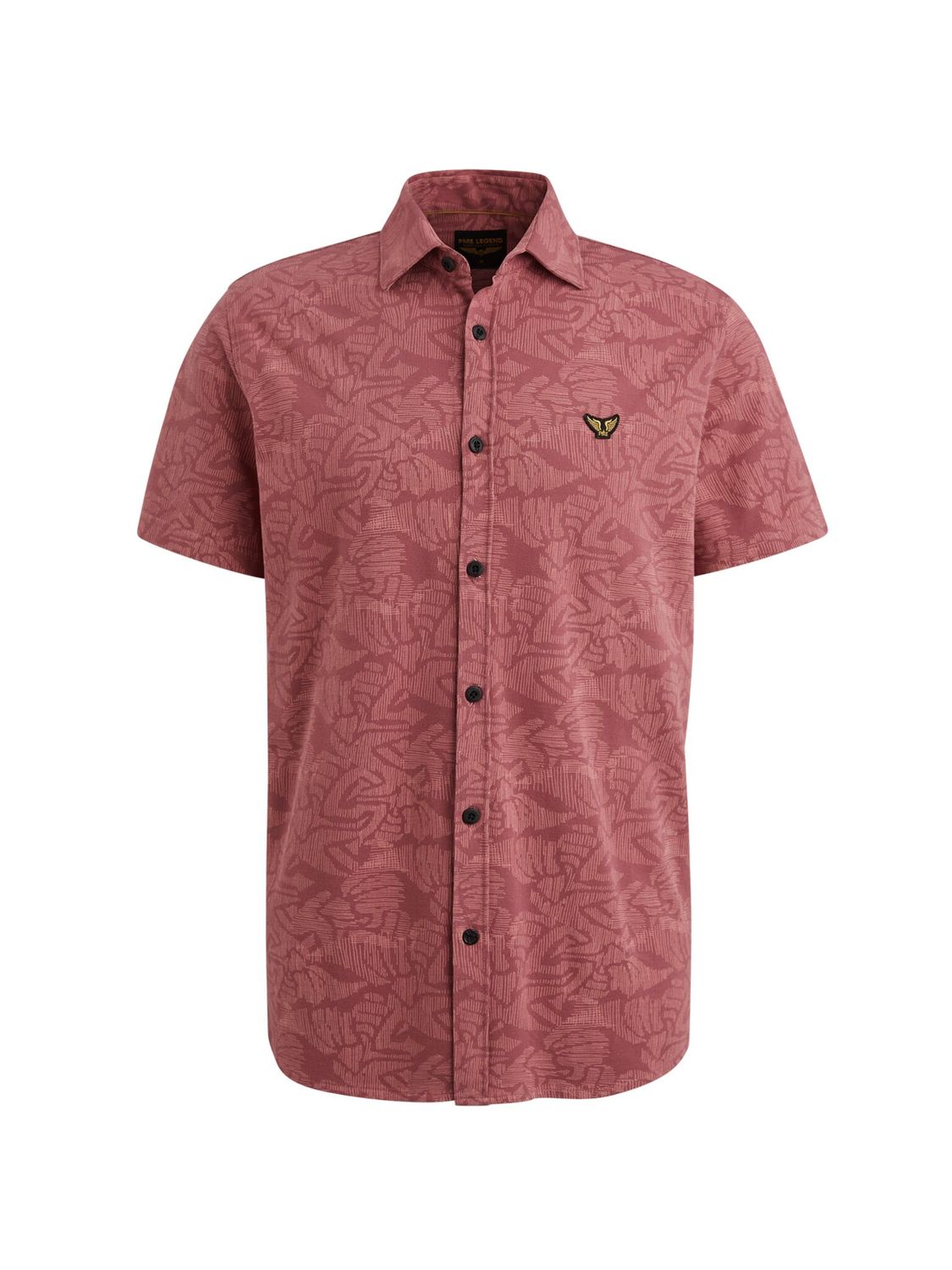 PME Legend Short Sleeve Shirt Print on Jersey