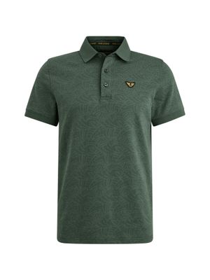 PME Legend Short sleeve polo Jacquard jersey