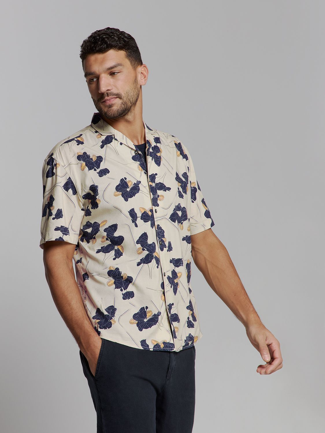 No Excess Shirt Short Sleeve Revers Collar Al