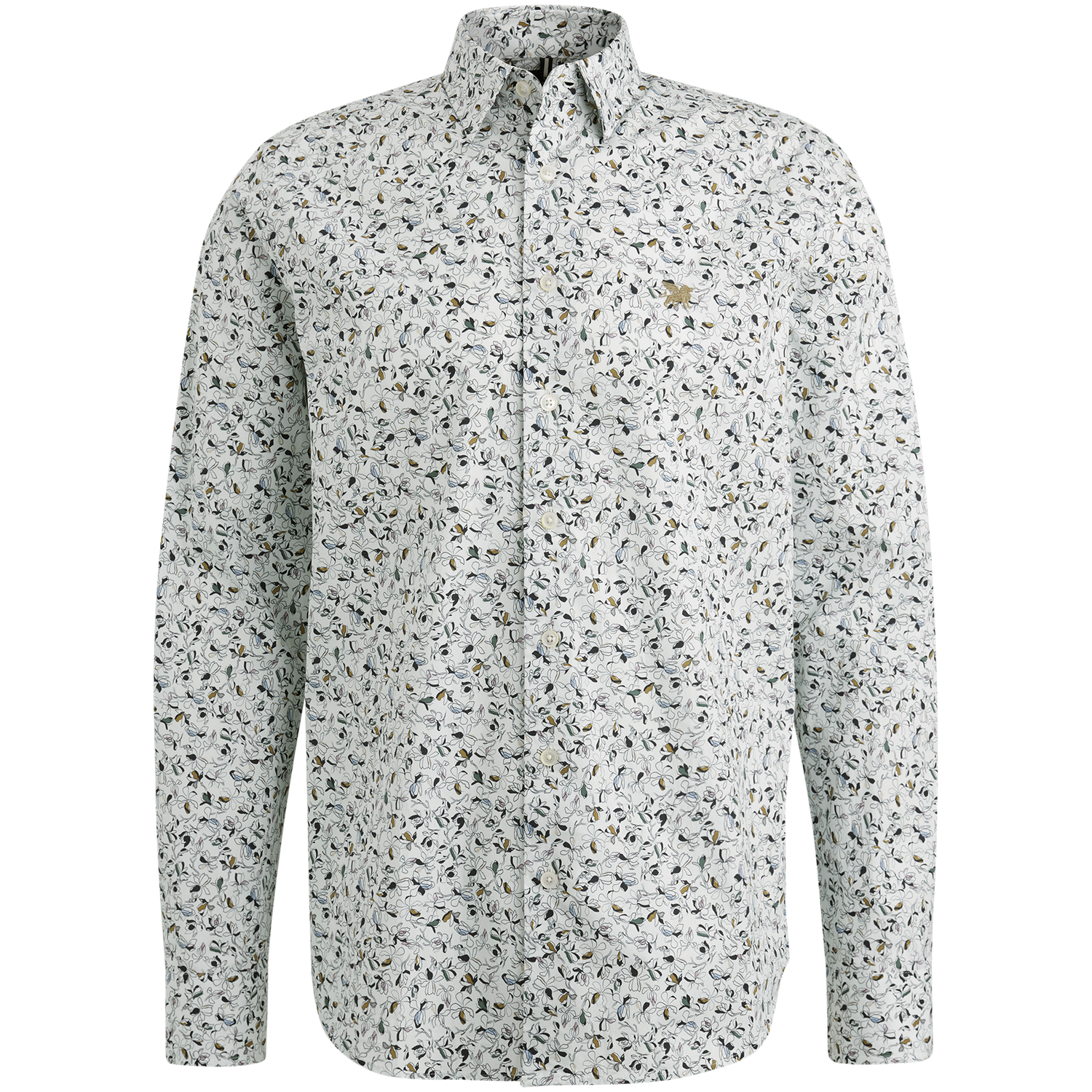 Vanguard Long Sleeve Shirt Print on Fine Po