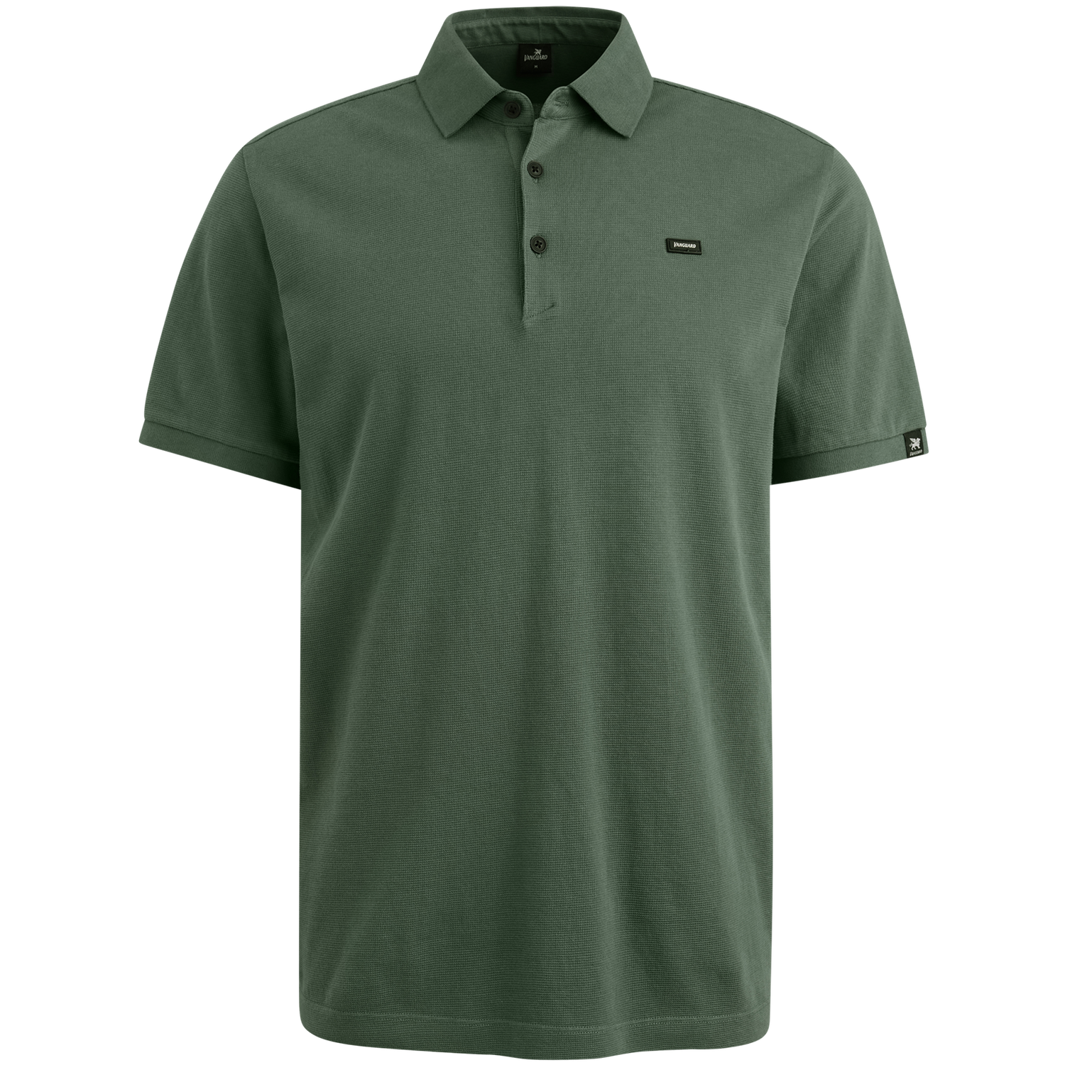 Vanguard Short sleeve polo pique waffle str