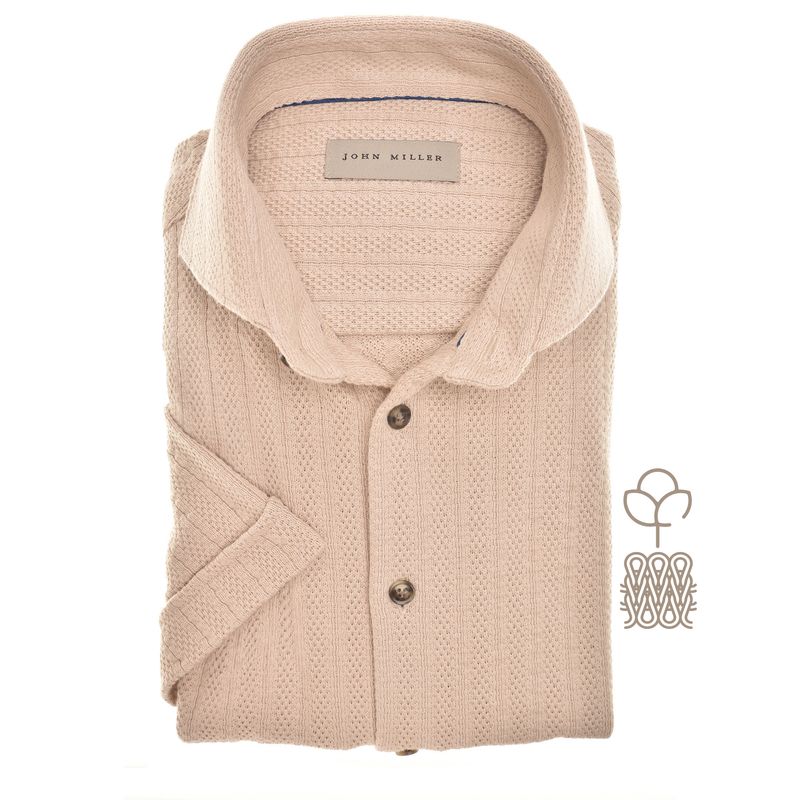 John Miller Shirts Plain:Polo shirt