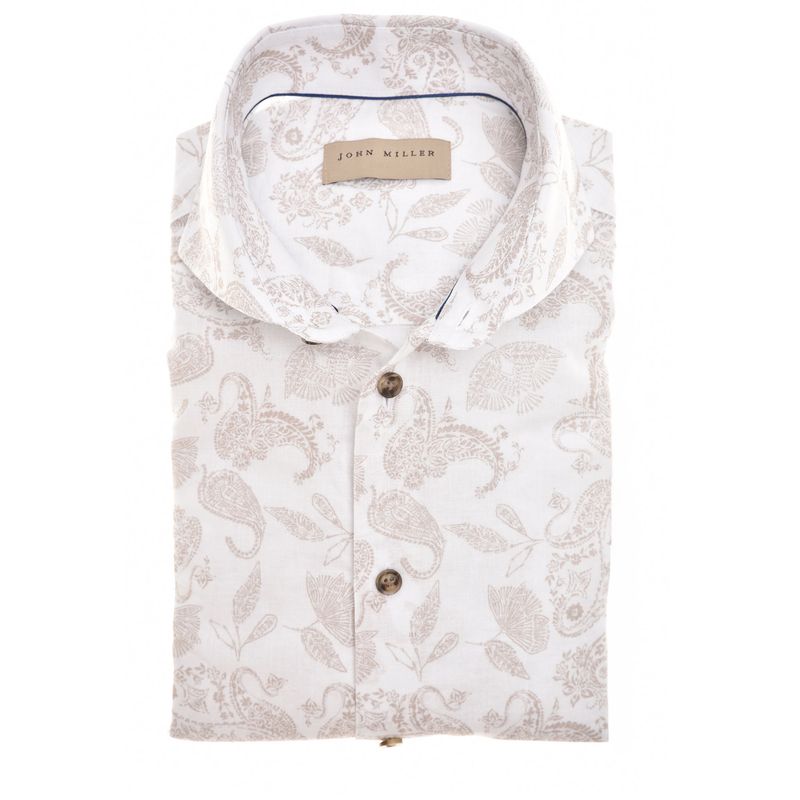 John Miller Shirts Print:Overhemd