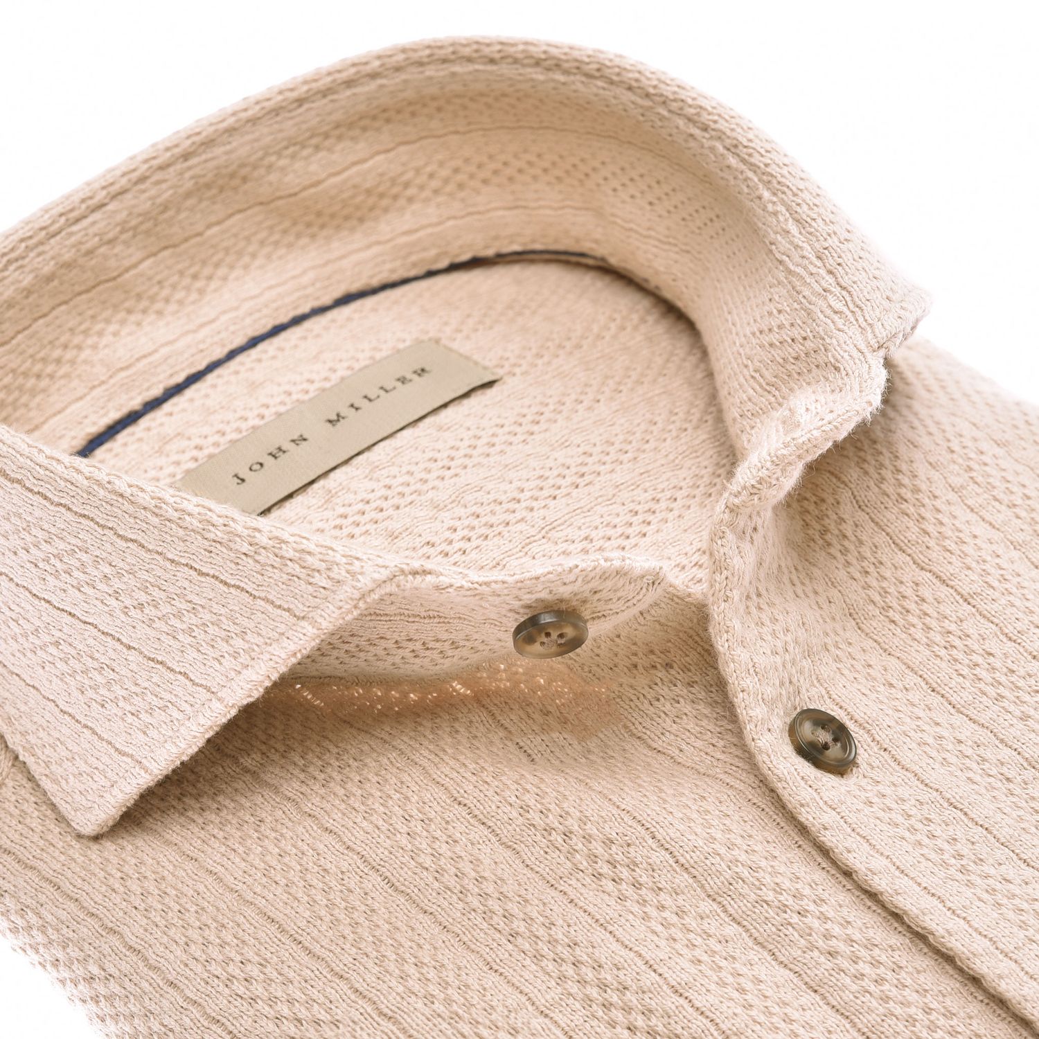 John Miller Shirts Plain:Polo shirt