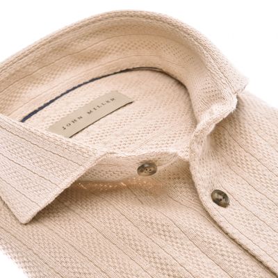 John Miller Shirts Plain:Polo shirt