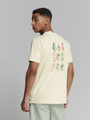 No Excess T-Shirt Crewneck Slub Placed Prints