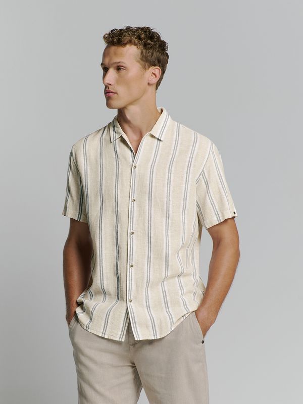 No Excess Shirt Short Sleeve Dobby Vertical S