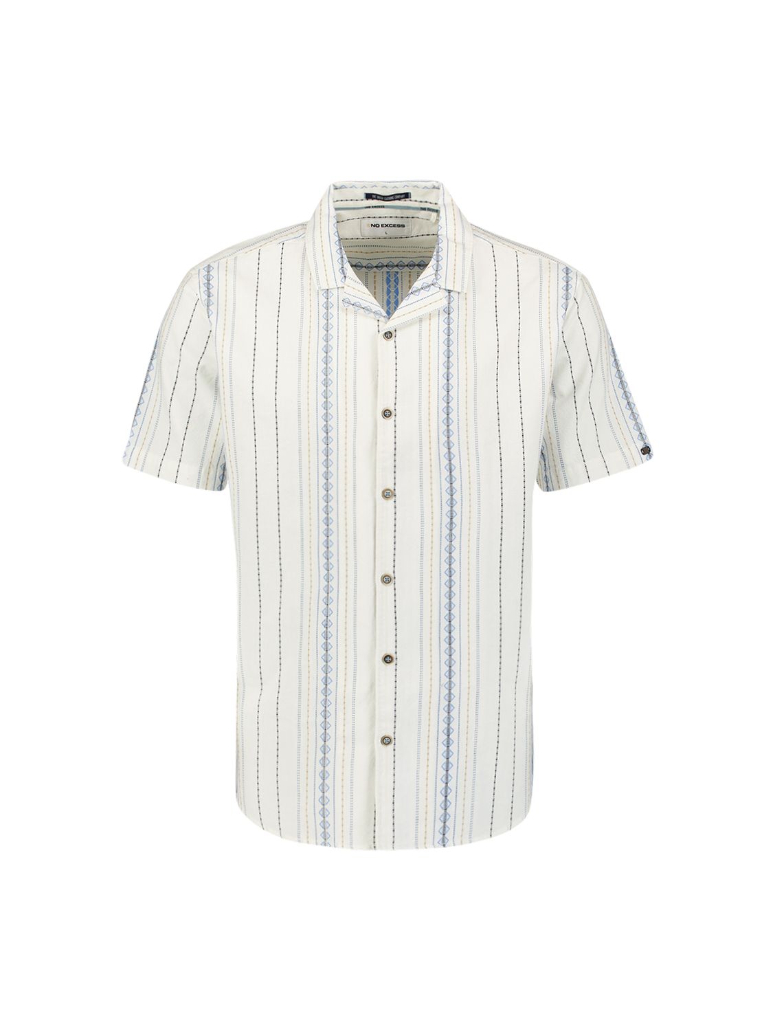 No Excess Shirt Short Sleeve Revers Collar Do