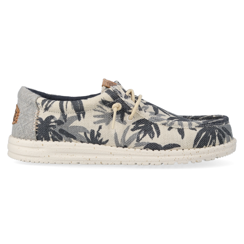 heydude Wally Palm Jute Egret/Cloud Blue