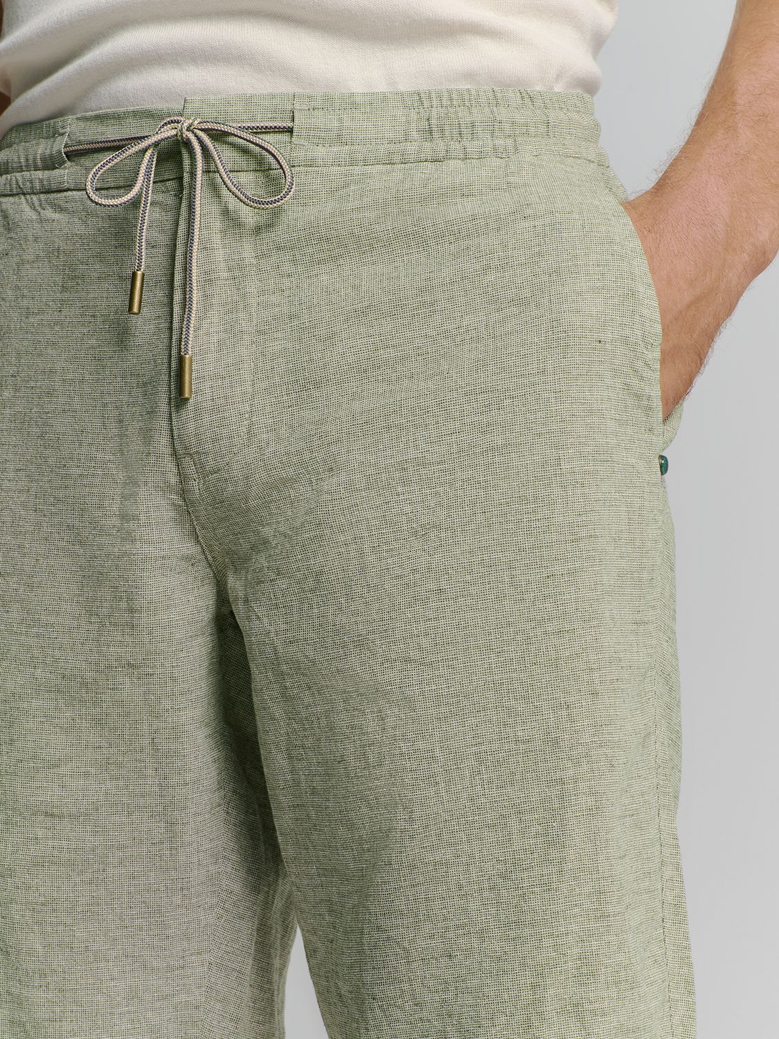 No Excess Short With Linen Melange