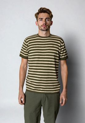 Clean Cut Copenhagen Thomas knit stripe tee