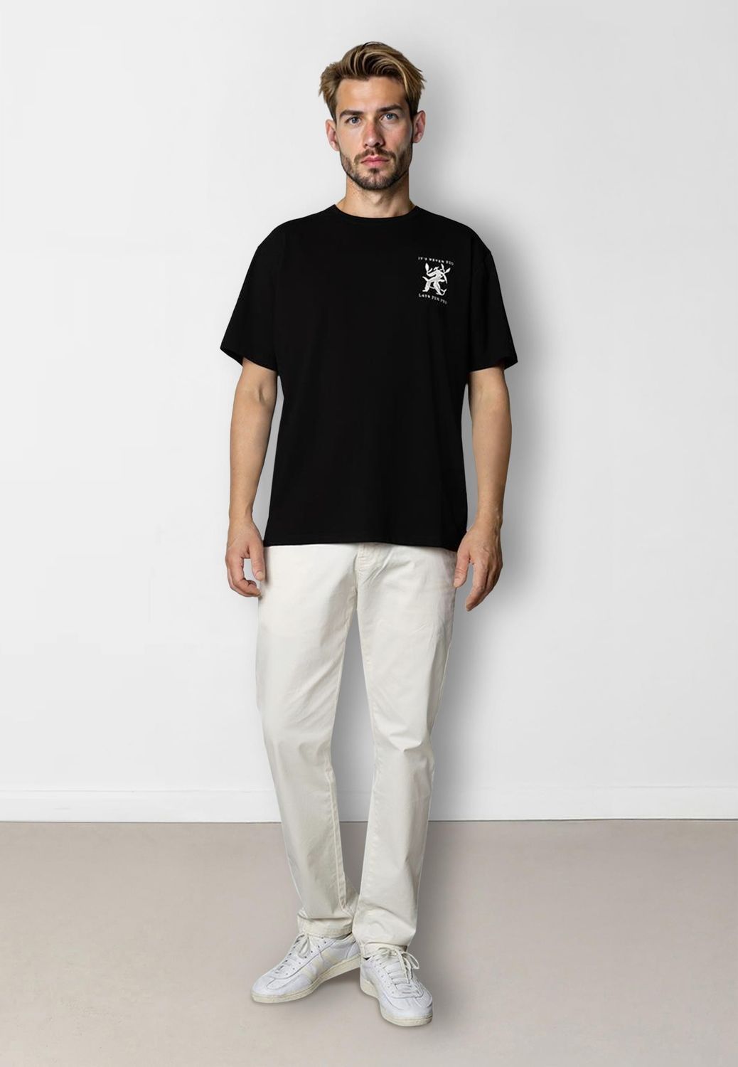Clean Cut Copenhagen t-shirt km uni letter pr.
