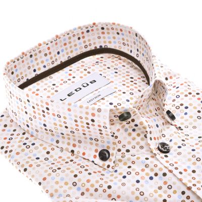 Ledub Shirts Print:Overhemd