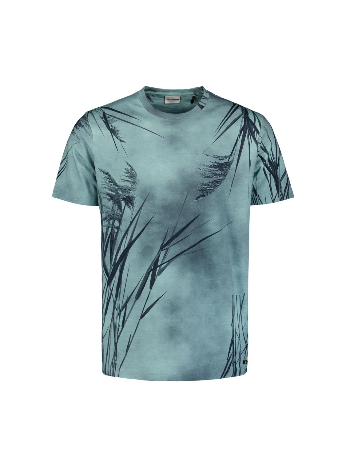 No Excess T-Shirt Crewneck Slub Allover Print