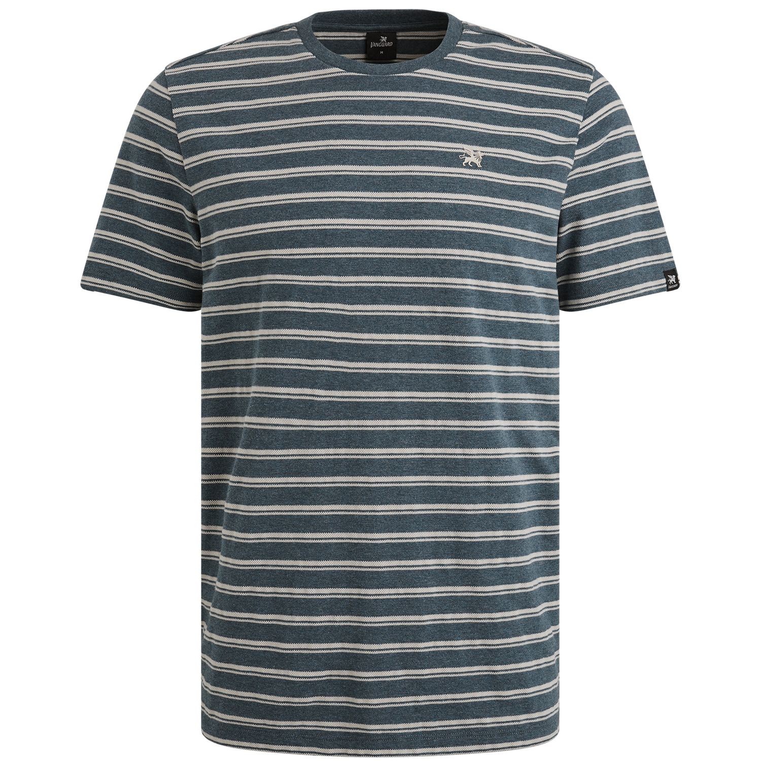 Vanguard Short sleeve r-neck melange jersey
