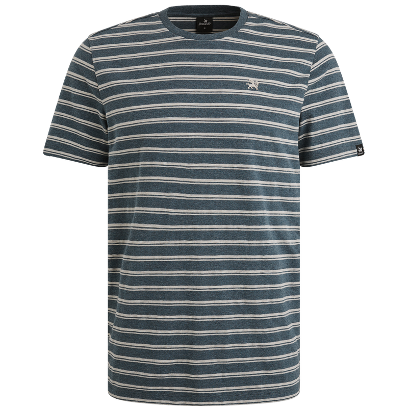 Vanguard Short sleeve r-neck melange jersey
