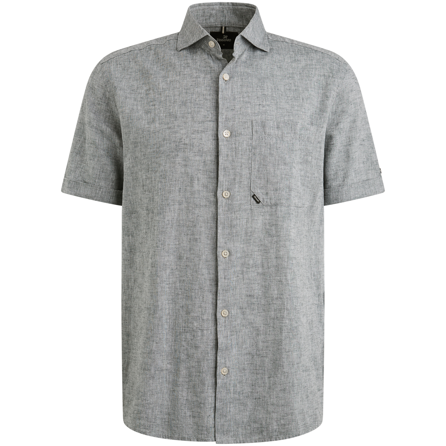 Vanguard Short Sleeve Shirt Linen Cotton bl