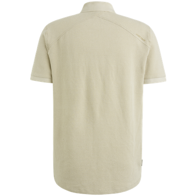 Cast Iron Short sleeve r-neck two tone waffl