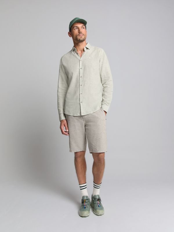No Excess Shirt Verical small stripes With Li