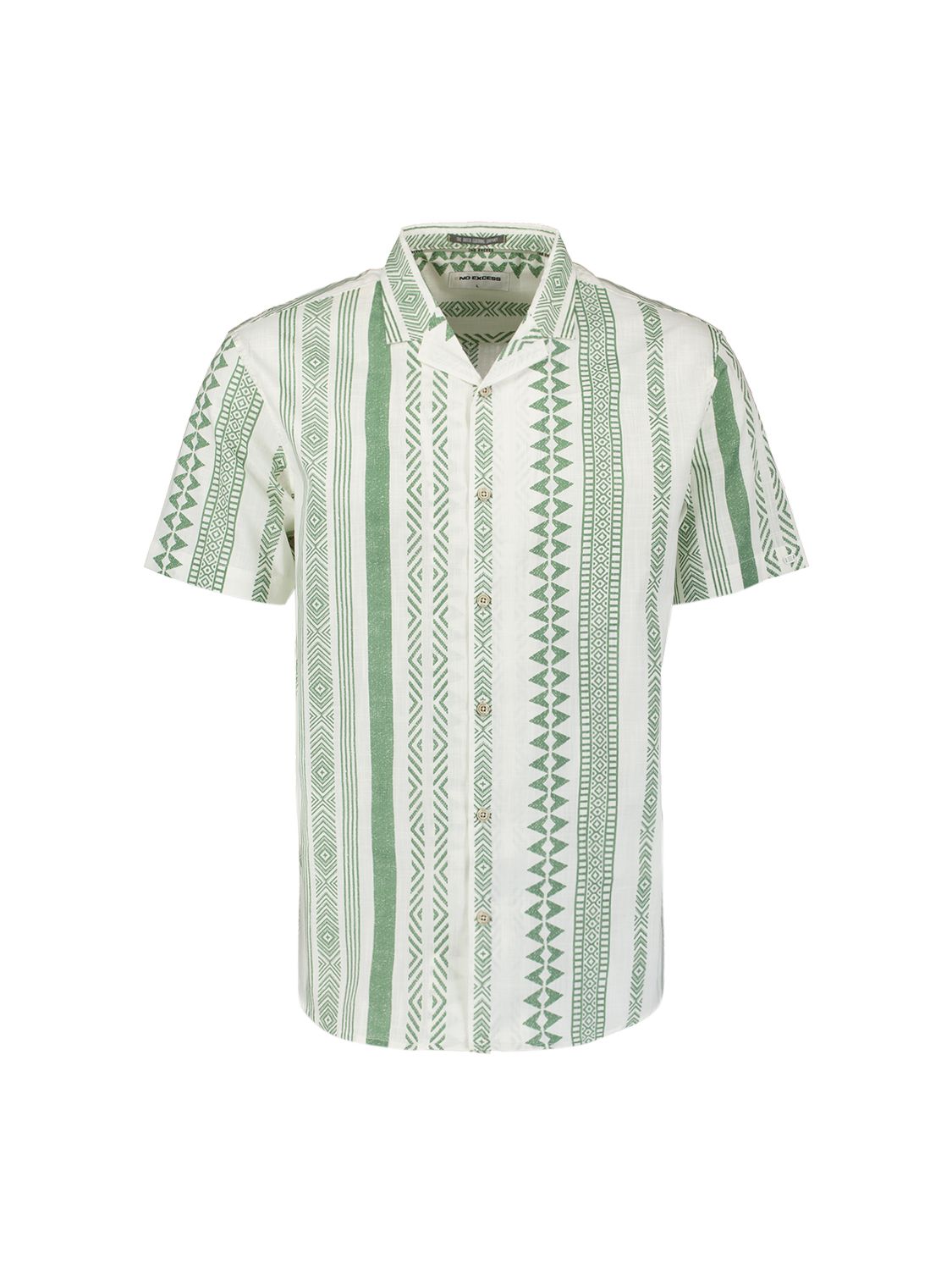 No Excess Shirt Short Sleeve Revers Collar Sl