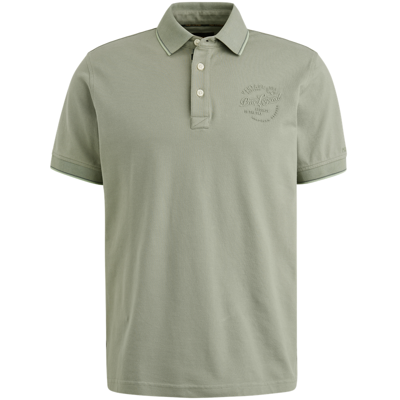 PME Legend Short sleeve polo stretch pique pa