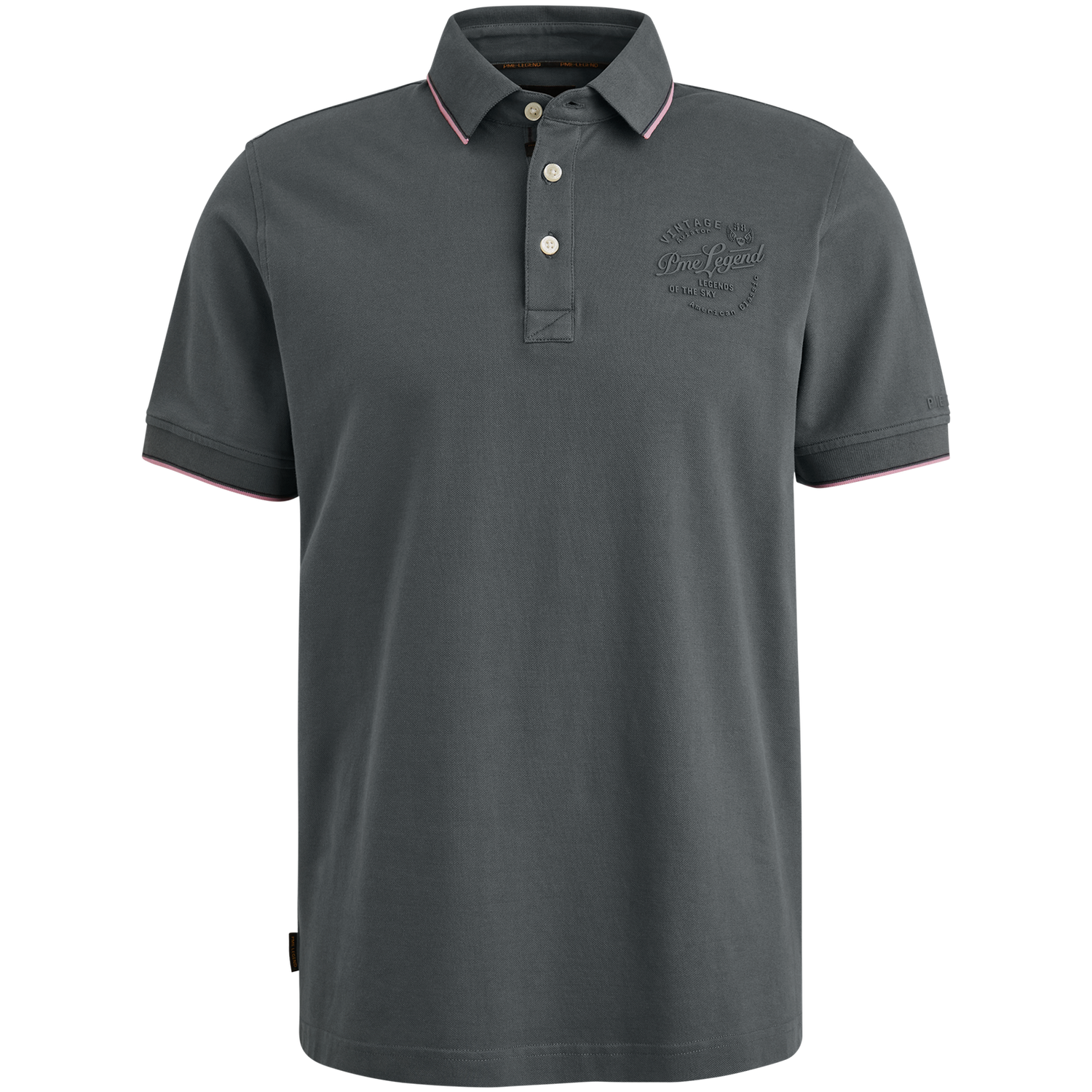 PME Legend Short sleeve polo stretch pique pa