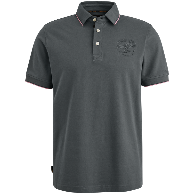 PME Legend Short sleeve polo stretch pique pa