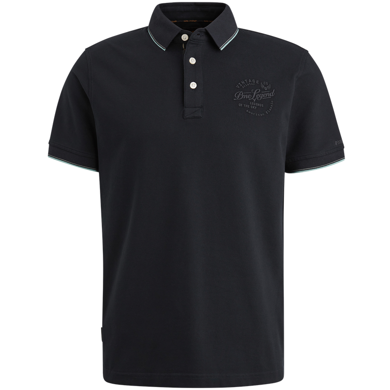 PME Legend Short sleeve polo stretch pique pa