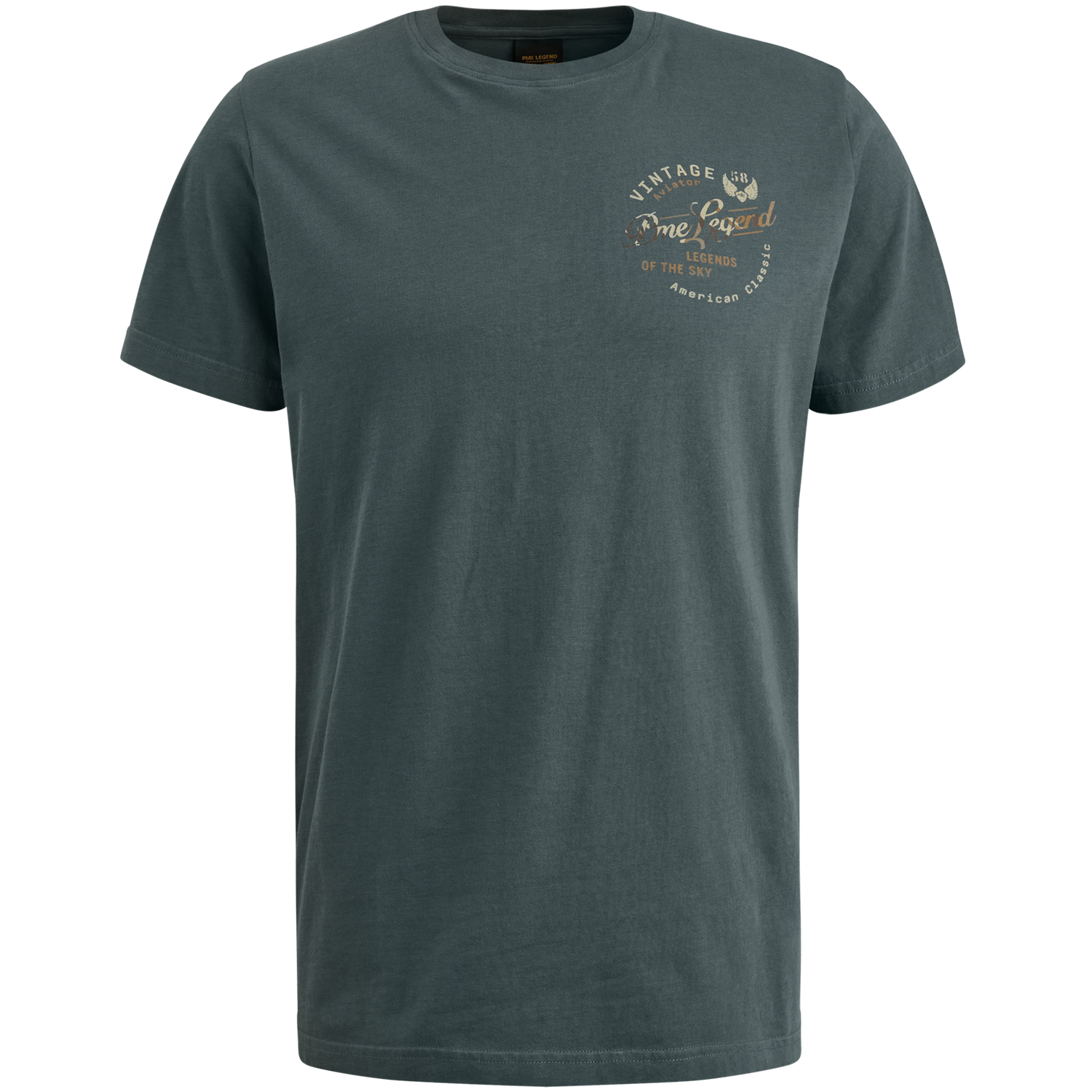 PME Legend Short sleeve r-neck single jersey