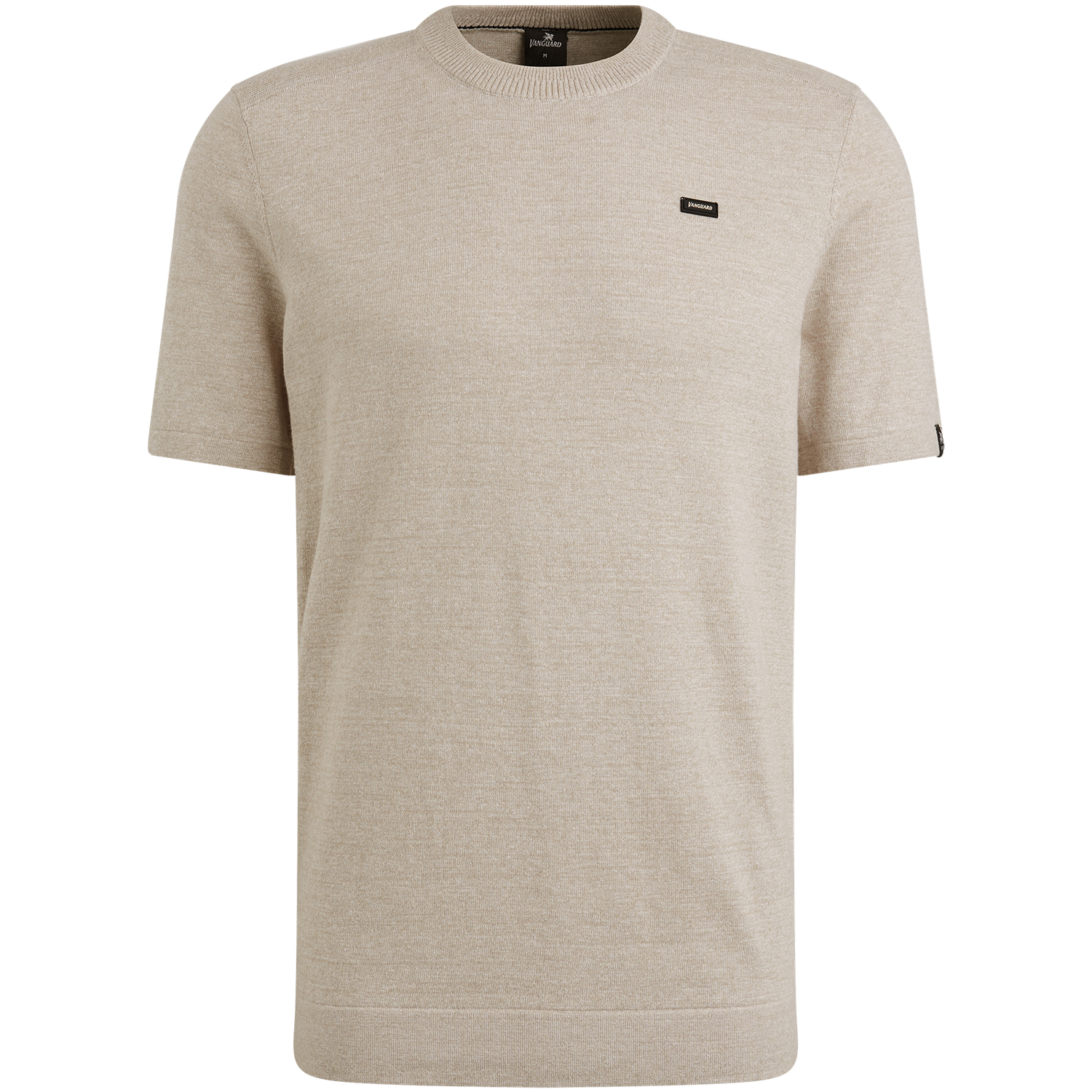 Vanguard Short sleeve r-neck cotton linen b