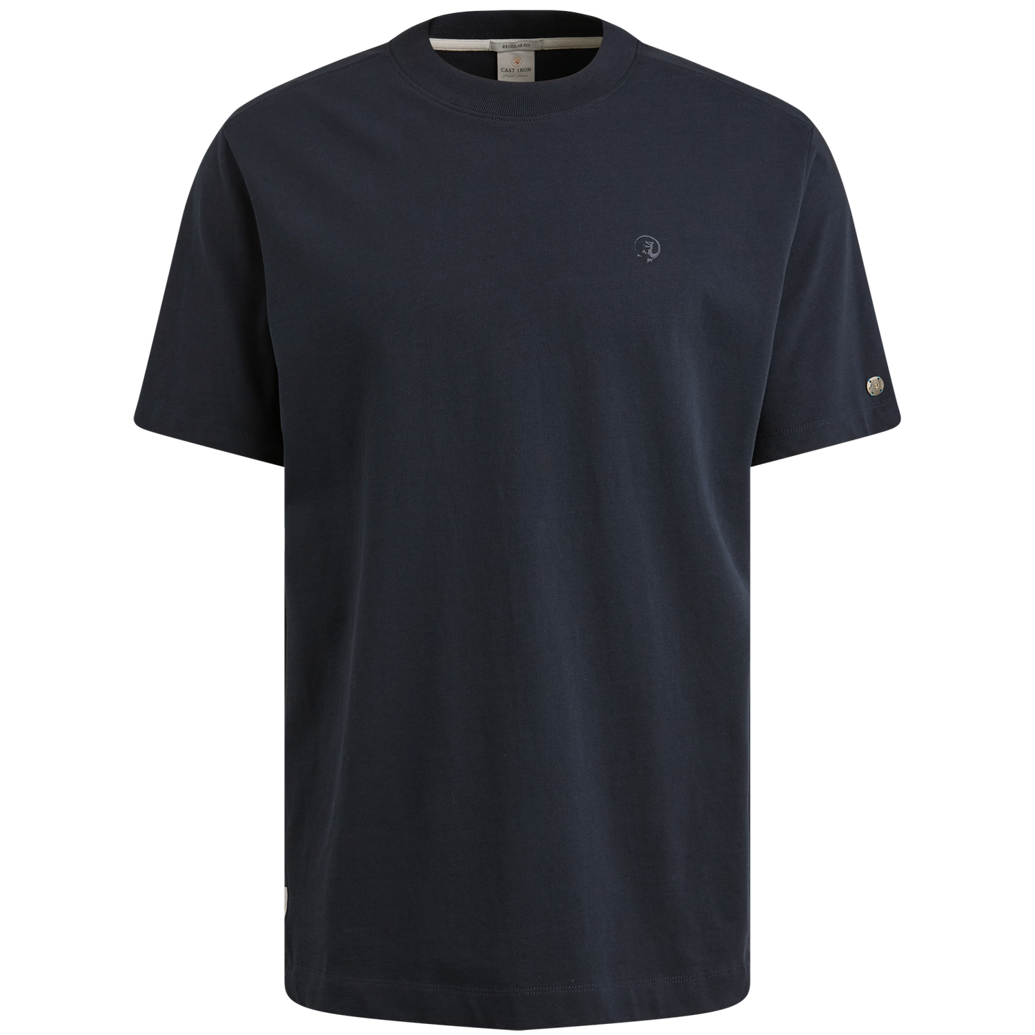 Cast Iron Short sleeve r-neck regular fit si
